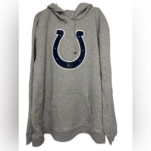 Logo Athletic Indianapolis Colts Gray Hoodie Men’s 5X NWOT